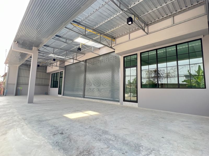 ให้เช่า สำนักงาน ออฟฟิศ  พร้อมโกดัง  สร้างใหม่ คลอง4  ลาดสวาย ลำลูกกา